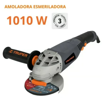 Amoladora Esmeril Angular 1010W 4 1/2" TRUPER 10687