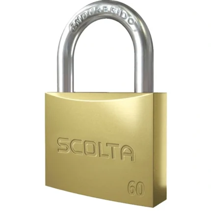 Candado Alta Seguridad de BRONCE 60mm SCOLTA