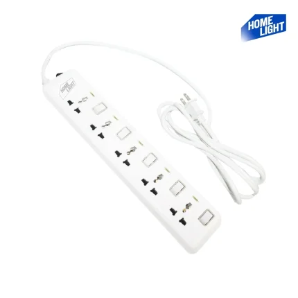 SUPRESOR DE PICO 5 TOMAS INDEPENDIENTES 3 METROS LUXURY HOME LIGHT