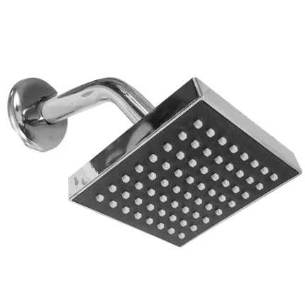 DUCHA CUADRADA 4X4 CROMADO C&A