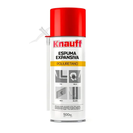 ESPUMA EXPANSIVA DE POLIURETANO 500ML KNAUFF