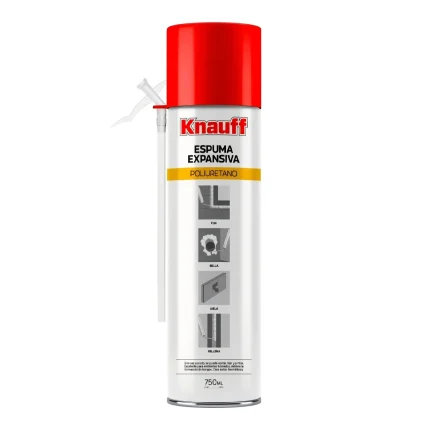 ESPUMA EXPANSIVA DE POLIURETANO 750ML KNAUFF