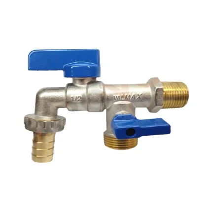 LLAVE PARA LAVANDERIA DOBLE SALIDA PESADO VALMAX