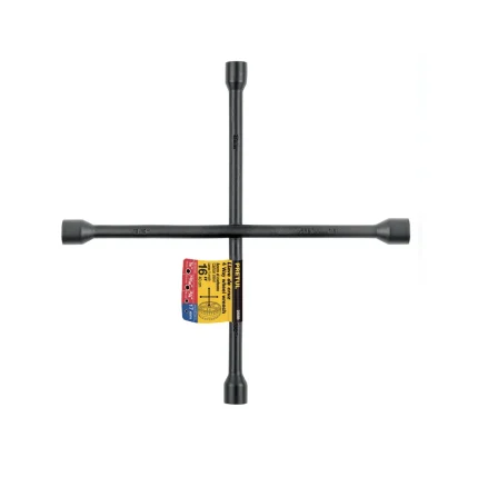 LLAVE DE CRUZ 16″ NEGRO MATE 28889 PRETUL
