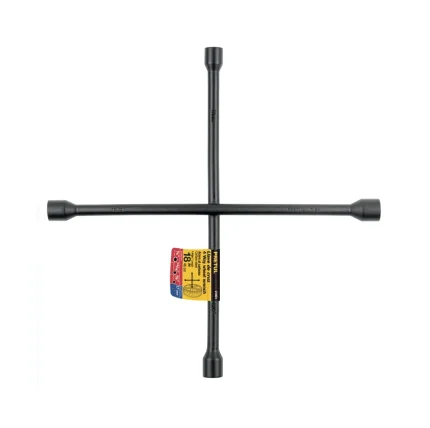 LLAVE DE CRUZ 18″ NEGRO MATE 21801 PRETUL